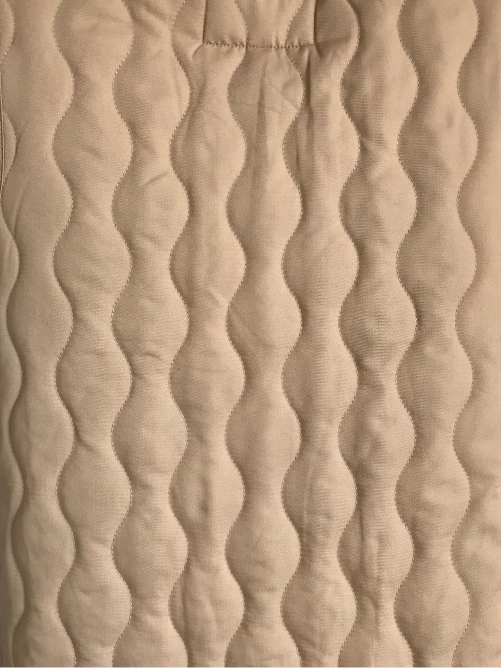 HUNTER Women’s S Clay Beige Quilted Sleeveless Button Down Lightweight Vest NWT - Picture 12 of 16